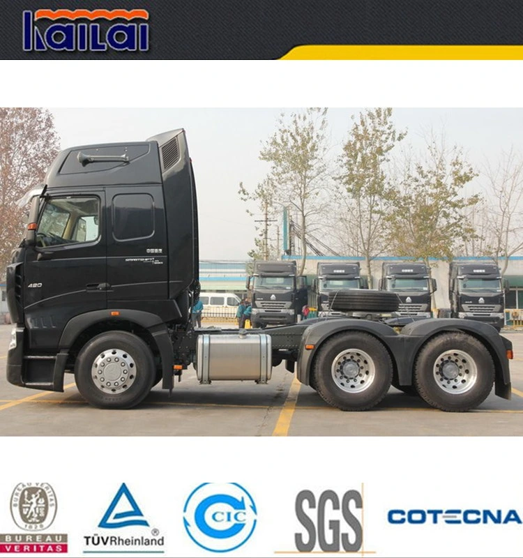 Sinotruk HOWO A7 6X4 420HP Trailer Head Tactor Truck