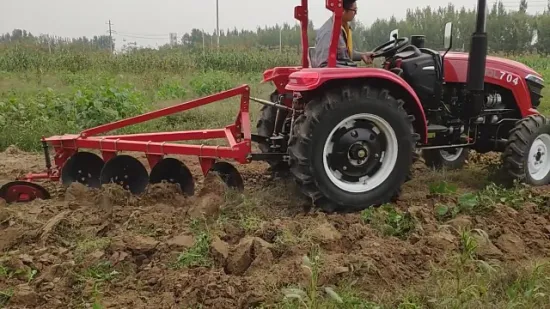 옵션 부품이 포함된 중국 공장 4X4 휠 40HP 50HP 농용 트랙터