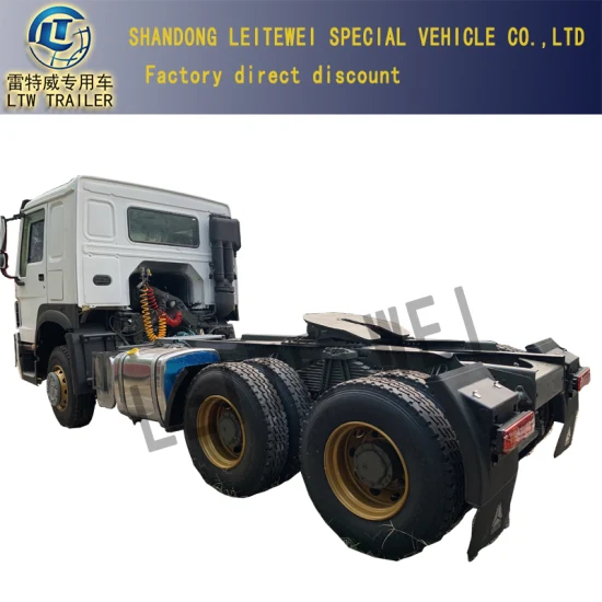 중고 6X4 트럭 Sinotruk HOWO 375HP 380HP 420HP Rhd LHD 중고 Tactor 트럭 판매