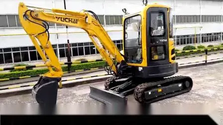 판매를 위한 Zero Tail 일본 엔진 Kubota V2403 42.5HP Yuchai 3.5ton/4 Ton 소형 굴착기 Yc35sr